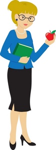 112x300 Teacher Clipart Image Clip Art Illustration Of A School Teacher