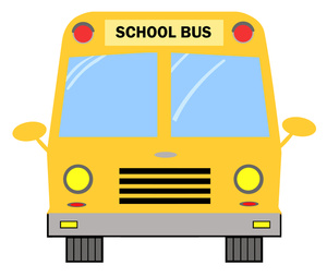 300x254 School Bus Clipart Image