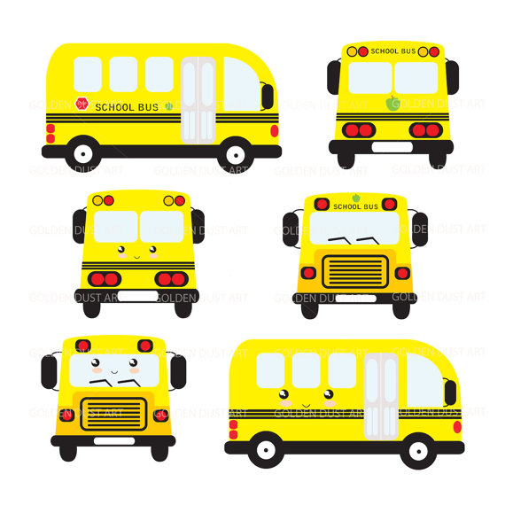 570x570 Bus Clipart Line Art