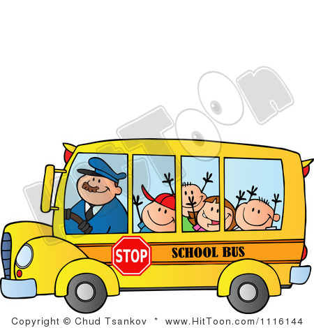 450x470 School Bus Driver Clipart