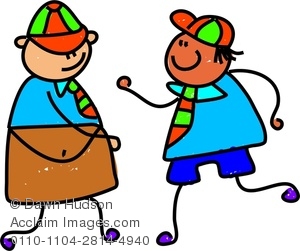 300x251 School Friends Clip Art Clipart Panda