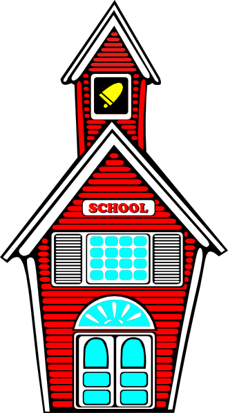 330x598 Little Red School House Clip Art