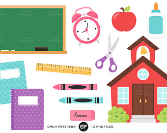 340x270 School Clip Art Etsy