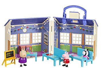 355x238 Peppa Pig School House Playset Figures Toys Amazon.co.uk Toys