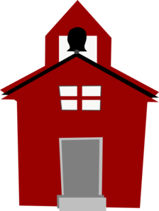 224x297 School House Clipart
