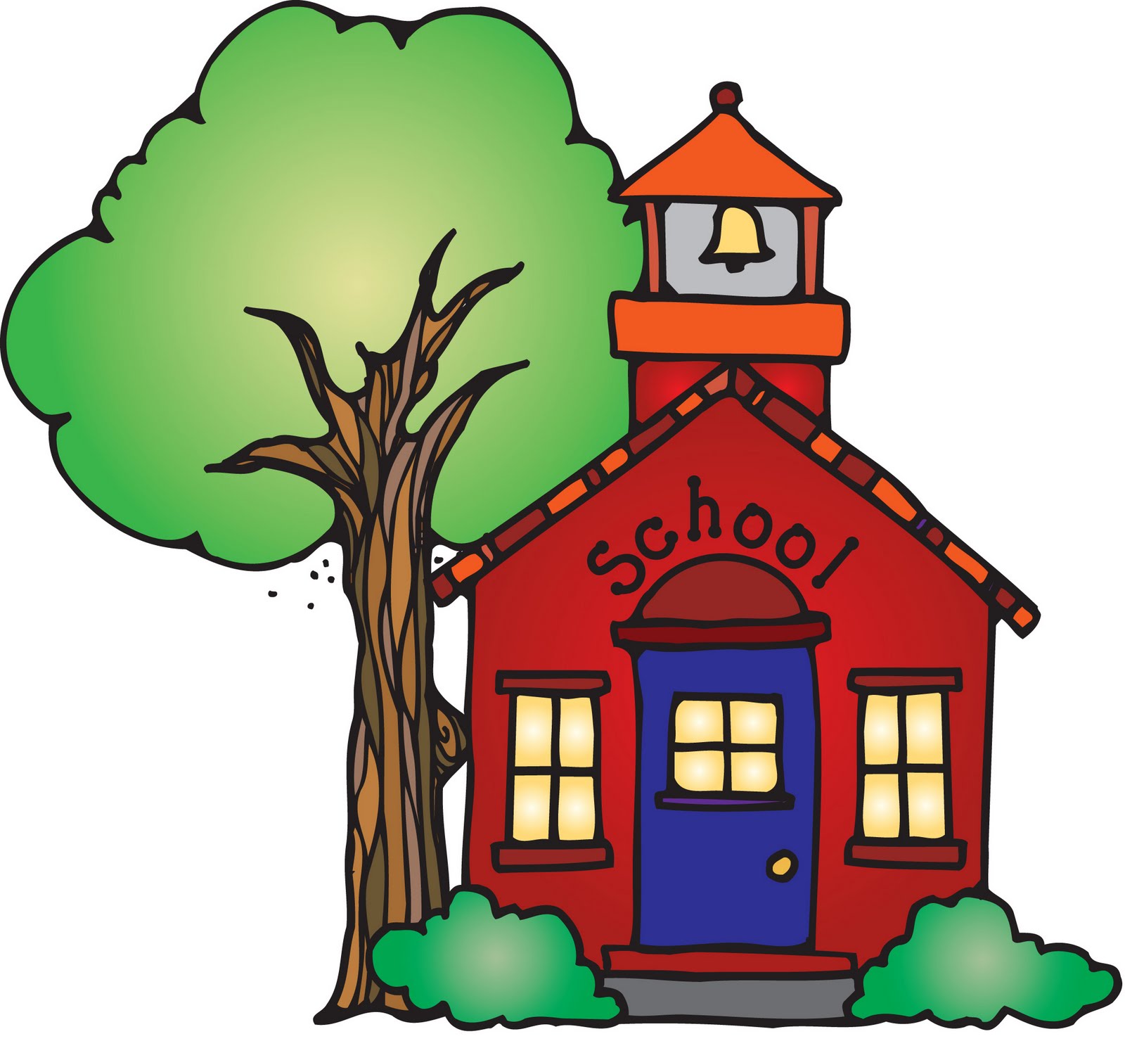 1600x1480 Schoolhouse Clipart