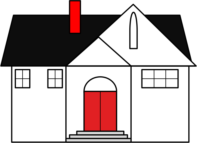 681x493 White Schoolhouse