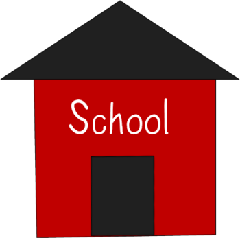 350x347 Schoolhouse School House Clipart Simple Clipartfest