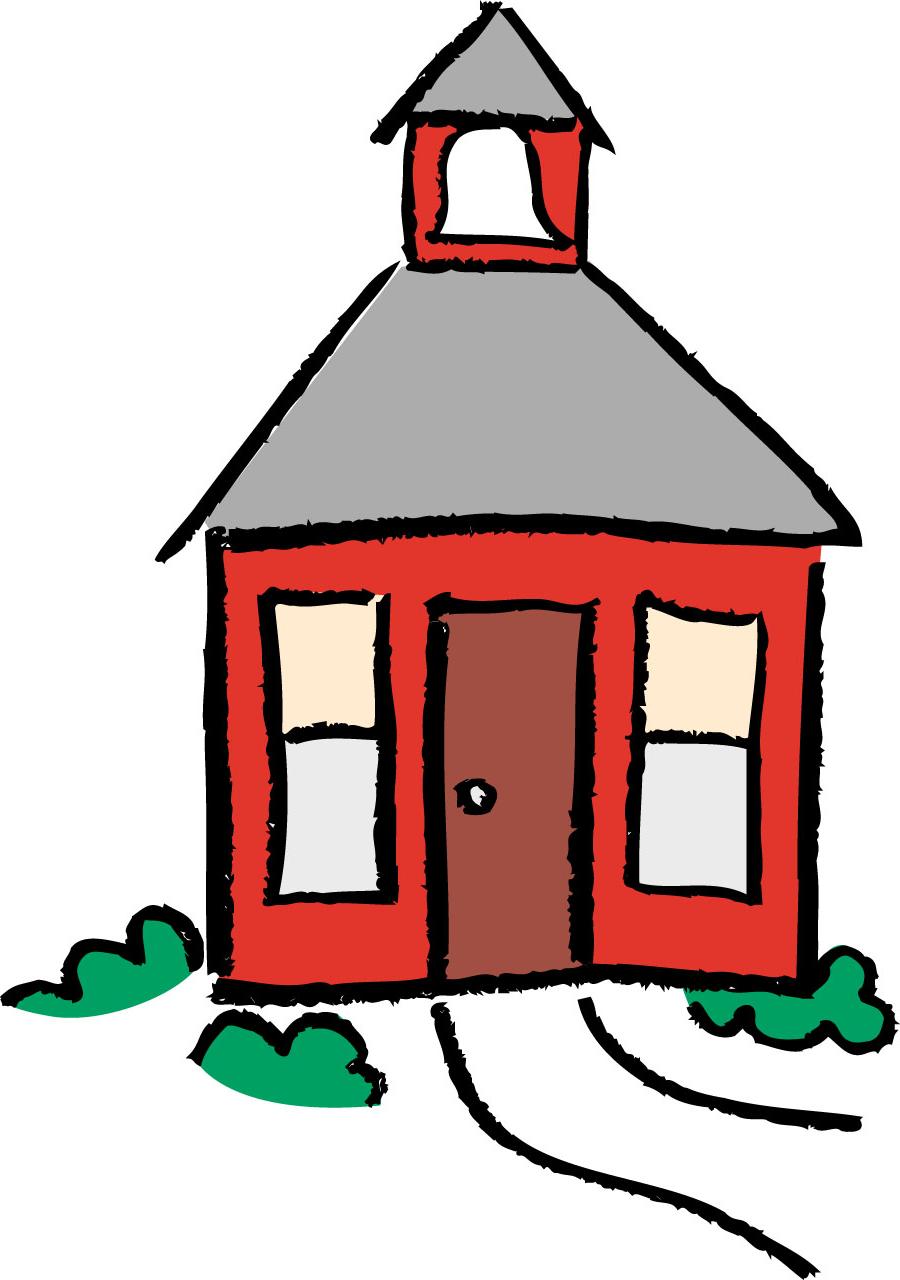 900x1280 Unique Schoolhouse Clipart File Free