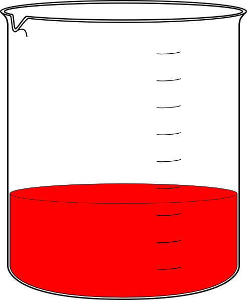 492x597 Red Science Beaker Clip Art