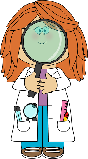 306x550 Kid Scientist With Dropper And Test Tube Clip Art