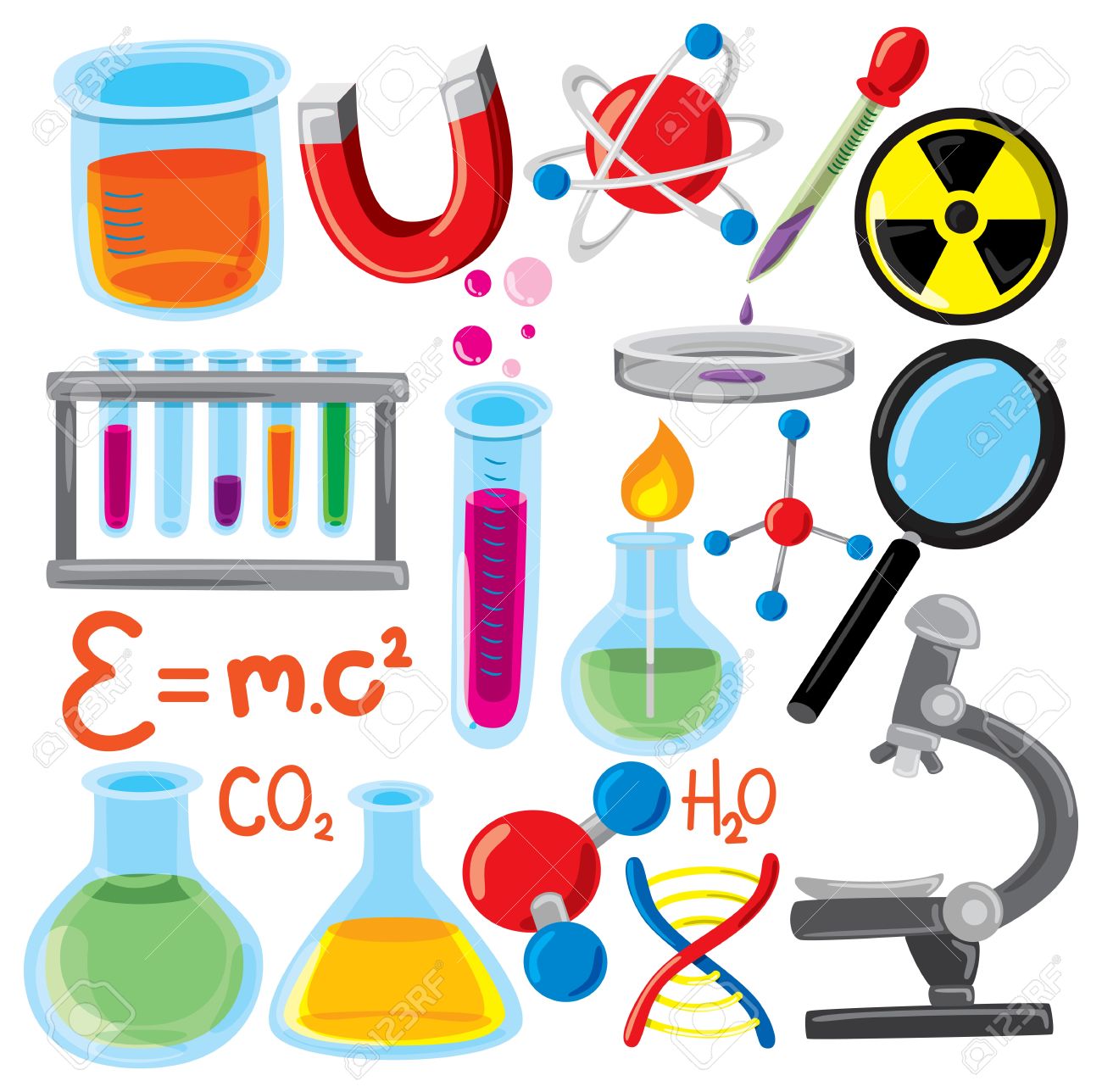 1300x1288 Radiation Clipart Science