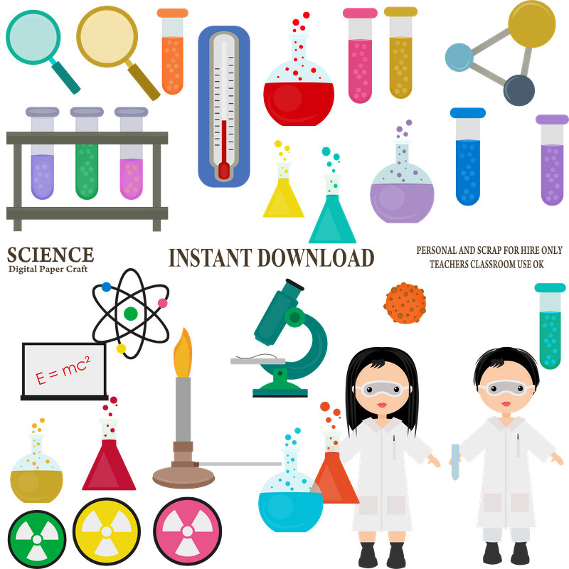 800x800 Science Clipart Chemistry Clipart School Clipart Experiment