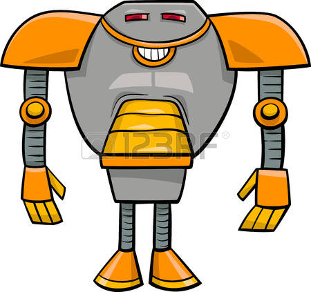 450x423 Robot Clipart Science Fiction