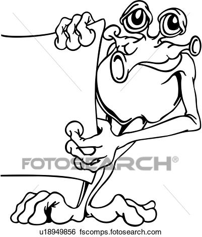 401x470 Clip Art Of , Alien, Announcement, Cartoon, Science Fiction, Wacky