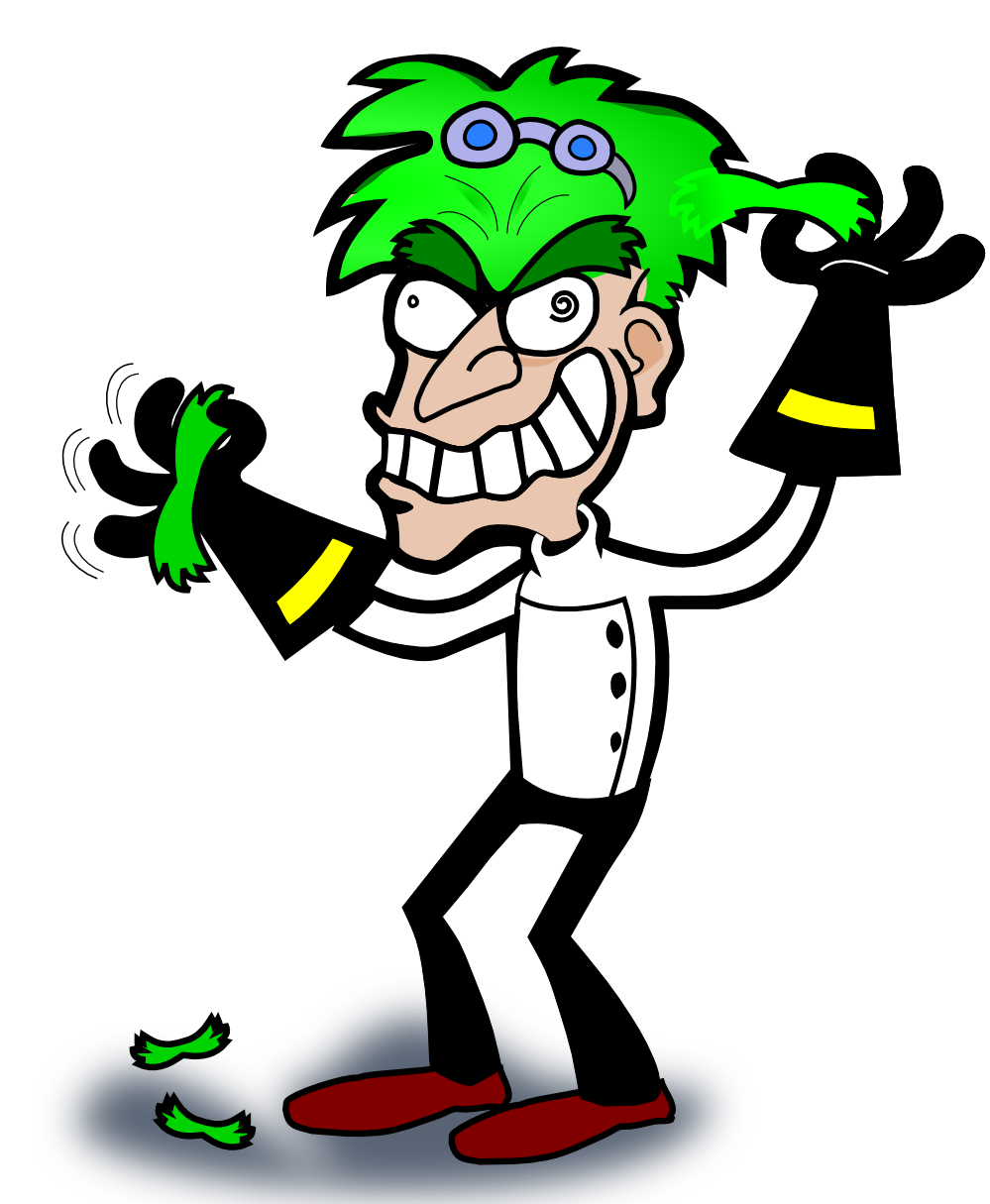 999x1215 Mad Scientist Clipart