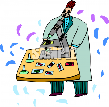 350x342 Royalty Free Microscope Clip Art, Science Clipart