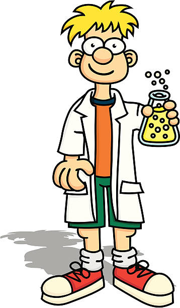 358x612 Young Scientist Clipart
