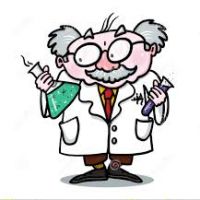 200x200 Mad Scientist Clipart