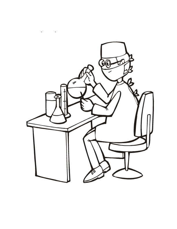 612x792 Free Printable Coloring Pages For Kids Scientist, Army, Medieval