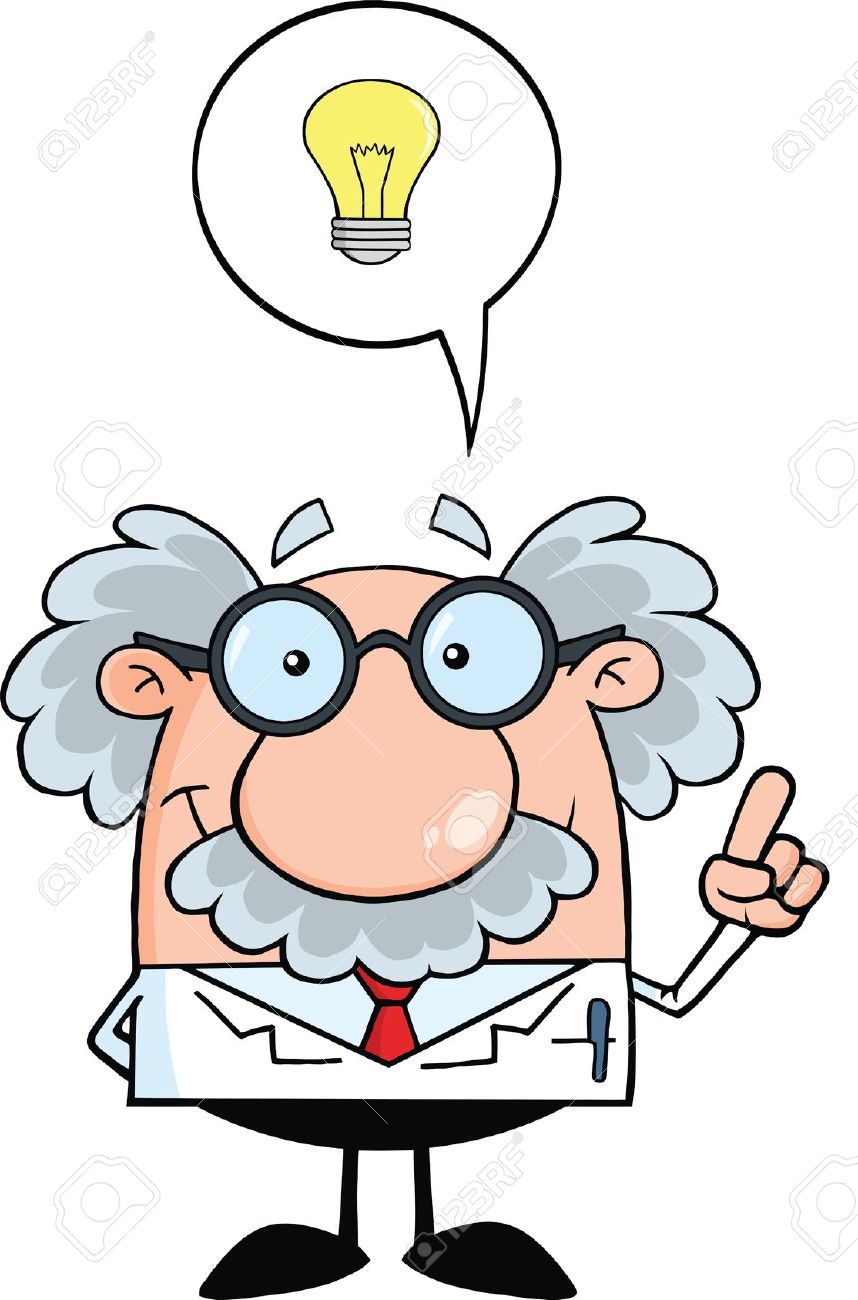 858x1300 Scientist Clipart