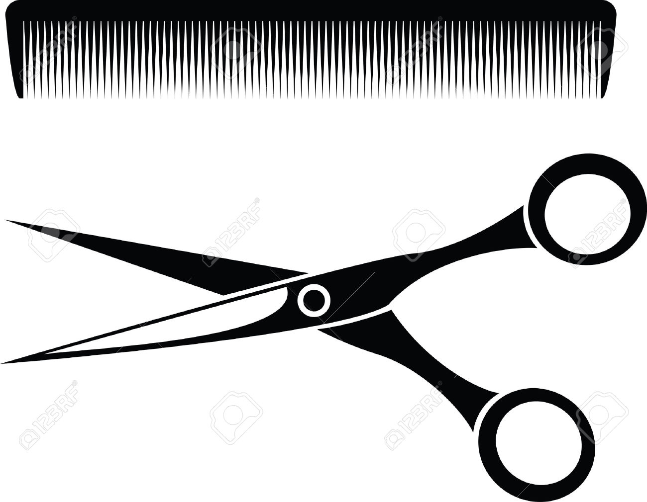 1300x1010 Pink Hair Clipart Haircut Scissors