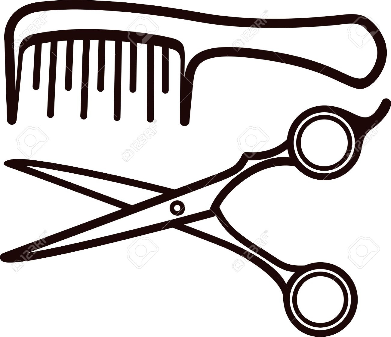 1300x1122 Hair Scissors Clipart Black And White Letters Example
