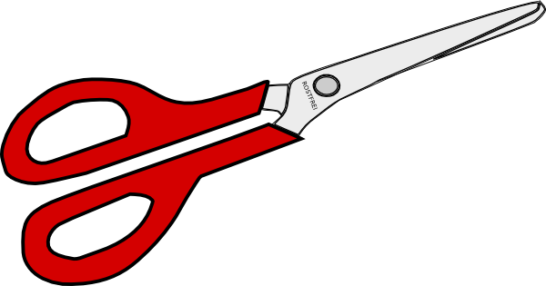 600x315 Scissors Grey Scissor Clip Art Free Vector In Open Office Drawing