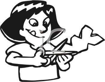 350x274 Girl Scissors Clipart, Explore Pictures