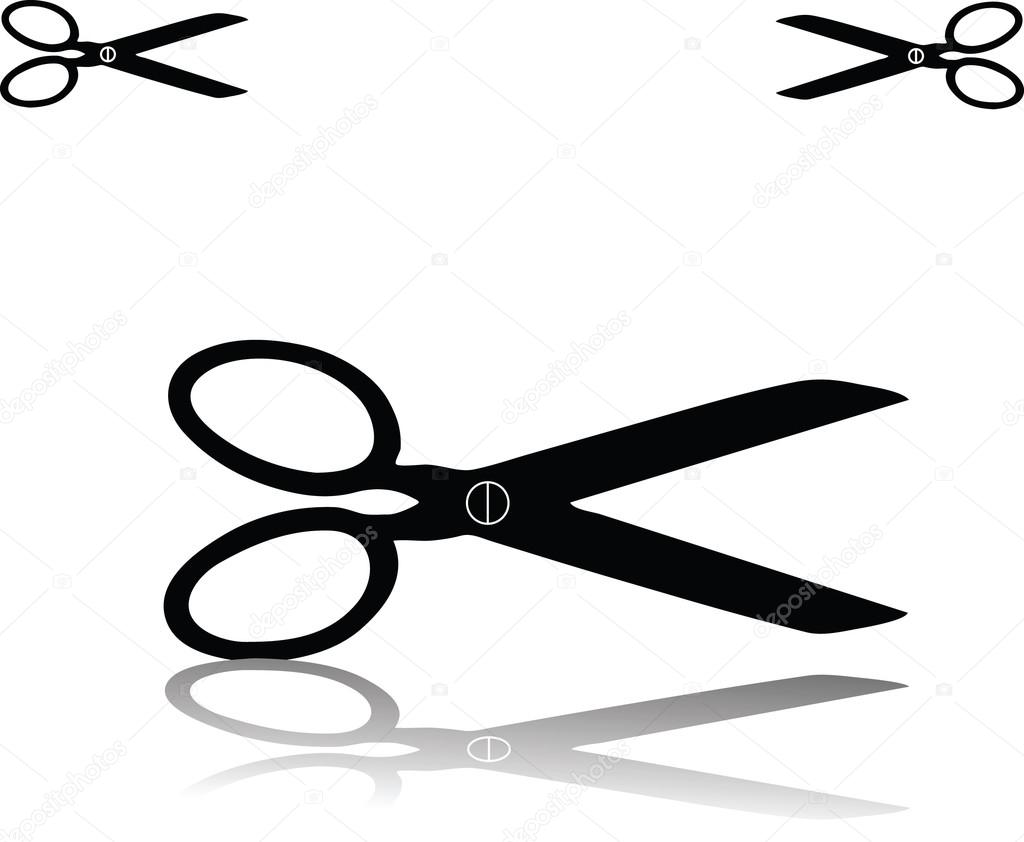1024x842 Black Scissors Stock Vector Humpkin