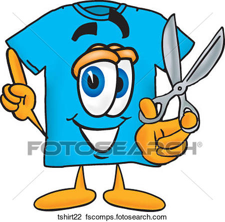 450x443 Clip Art Of Tshirt With Scissors Tshirt22