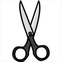 200x200 Free Scissors Clipart