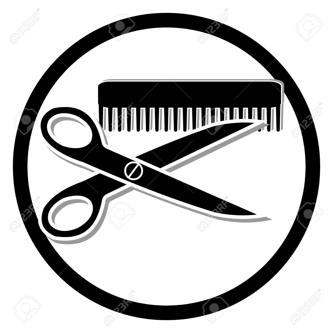1300x1300 Haircuts Clipart