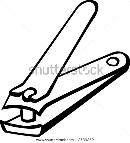 428x470 Nail Scissors Clipart