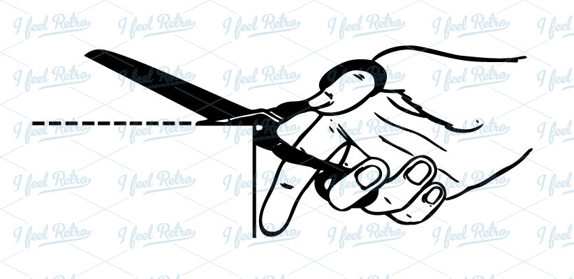 822x400 Scissor Cut Clip Art Clipart