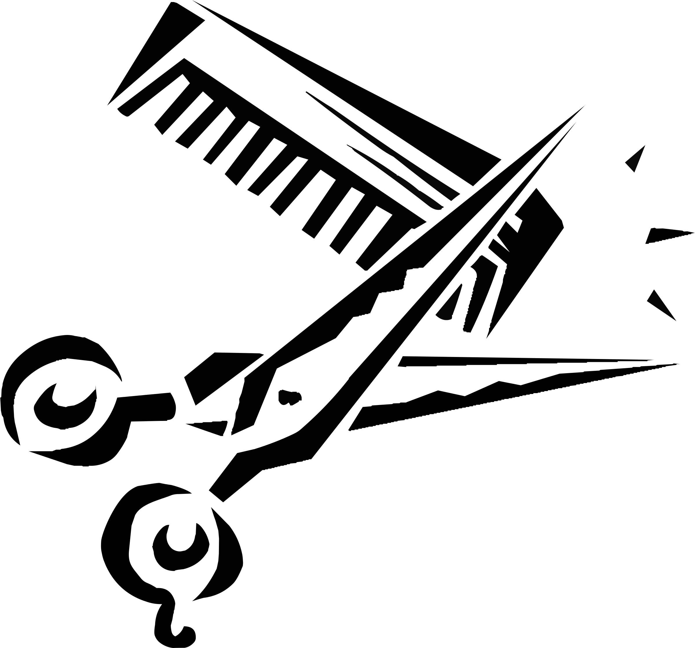 2400x2240 Scissor And Combs Clipart