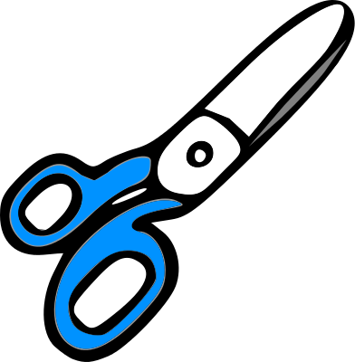 392x400 Scissors Clip Art