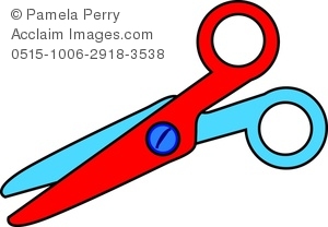 300x208 Colorful Clipart Scissors