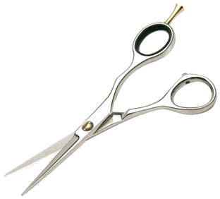 312x282 Salon Scissors Clipart