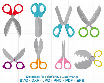 340x270 Scissors Clipart Etsy