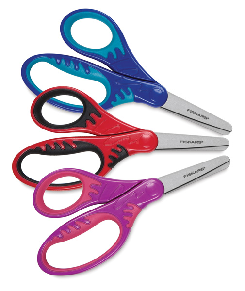 505x600 Fiskars Softgrip Precision Tip Kids Scissors