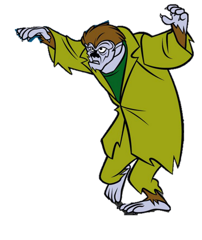 415x495 Werewolf Clipart Scooby Doo