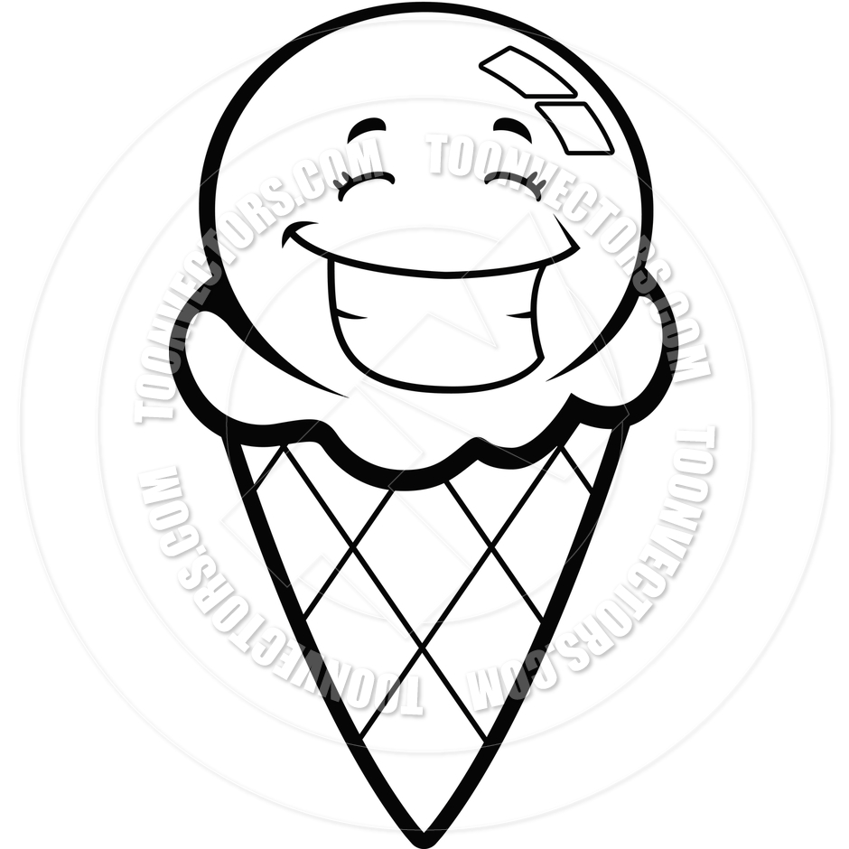 940x940 Ice Cream Scoop Clip Art Black And White Clipart Panda