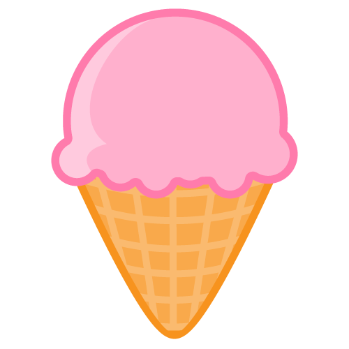 500x500 Ice Cream Cone Clip Art 5 Image