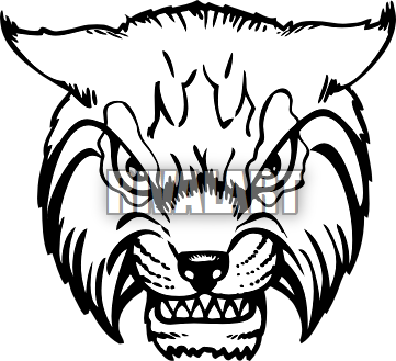 361x329 Bobcat Football Clipart