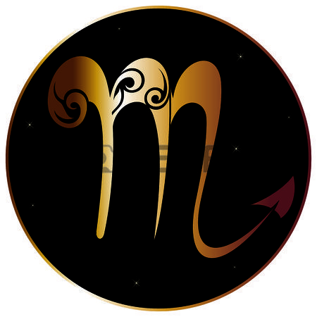 450x450 Decorative Zodiac Sign Scorpio Royalty Free Cliparts, Vectors,