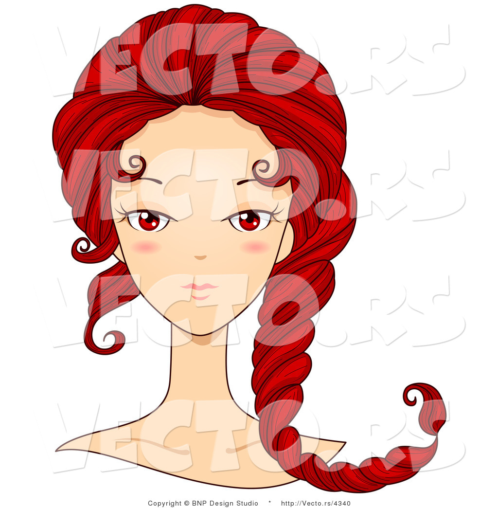 1024x1044 Vector Of Beautiful Scorpio Girl's Face With Her Hair Curling Like