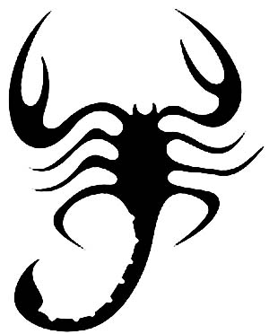 300x372 Draw Scorpion Clipart 2