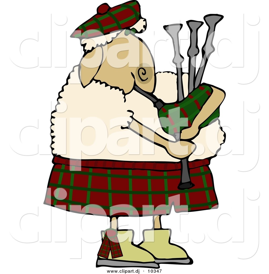 1024x1044 Santa Clipart Scottish