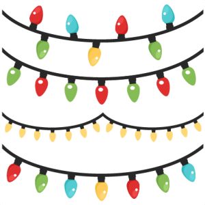 300x300 Christmas Lights Scrapbook Clip Art Christmas Cut Outs For Cricut